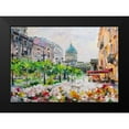 thumbnail image 2 of Kotinova, Galina 24x18 Black Modern Framed Museum Art Print Titled - Small Konyushennaya. View of Kazan cathedral, 2 of 5