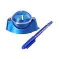 thumbnail image 3 of Delineador de pelota de golf con bolígrafo, marcador de pelota de golf, plantilla, herramienta de dibujo liviana para Azul, 3 of 8