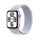 thumbnail image 1 of Funda reacondicionada de aluminio plateado para Apple Watch SE (2.ª generación) [GPS 44 mm] con Blue, 1 of 6