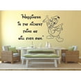 thumbnail image 3 of Happiness Donald Duck Quote Disney Cartoon Quotes Wall Sticker Art Decal for Girls Boys Room Bedroom Nursery Kindergarten House Fun Home Decor Stickers Wall Art Vinyl Decoration Size (18x20 inch), 3 of 3