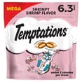 thumbnail image 3 of (2 pack) Temptations Classic Shrimpy Shrimp Flavor Crunchy And Soft Treats For Cats, 6.3 Oz Pouch, 3 of 13