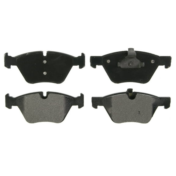 Wagner QuickStop ZX1061 Semi-Metallic Disc Brake Pad Set Fits select: 2004,2007 BMW 525