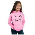 thumbnail image 4 of Girls Hoodies Size 7-8 Long Sleeve Girls Tops Machine Washable Graphic Print Sweatshirts Girls Seasonal Change Hoodie Pink, 4 of 4