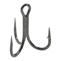 Mustad Ultra Point 3x Strong Treble Hook - Size: #2 (Black Nickel) 5pc