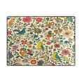 thumbnail image 5 of Yayeee Area Rugs for Living Room 6.7'x4.8' Non Slip Washable Bedroom Floor Carpet, Beige Cartoon Animals, 5 of 5