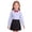 Wine-#011, variant on Girls Boys School Uniform Dress Shirt Long Sleeve Button Front Collared Formal Casual Top for Students Basic School Uniform