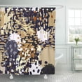 thumbnail image 1 of Cortinas de ducha ABPHQTO Manchas de pintura desgastadas Animal Acuarela Caótica 152x180 cm, 1 of 2