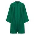 thumbnail image 3 of Hansber Robe de Collation des Grades Unisexe pour Enfants avec Pompon 2025 Maternelle Robe de Collation des Grades Vert Foncé 27, 3 of 7