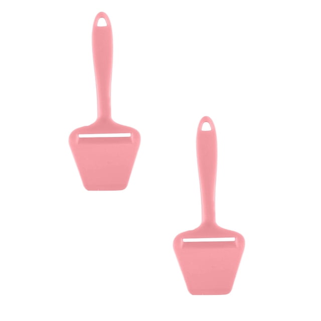 Oleegame 2PC Tin Foil Roll 1PC Multi-purpose Butter Cake Cutter Cheese Shovel Kitchen Utensils Cooking Tool Pink