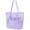 Purple, variant on Beach Bag Makeup Towels Large Capacity Shoulder Bag for Picnic Camping Women Black