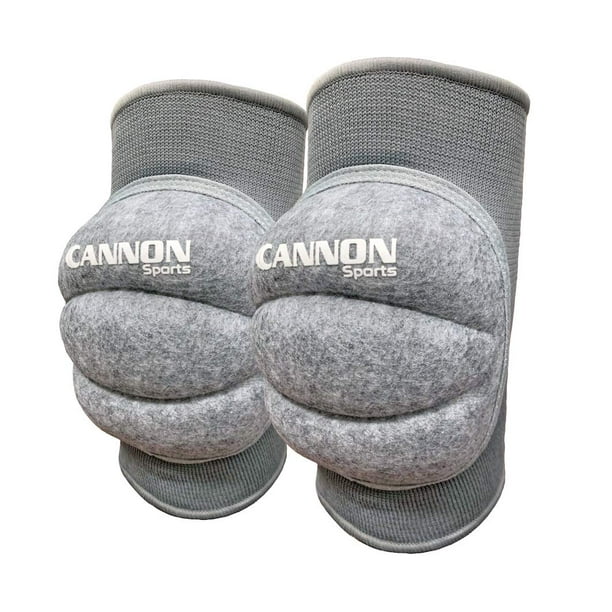 Cannon Sports Pro Series Volleyball Knee Pads, Gray, Large