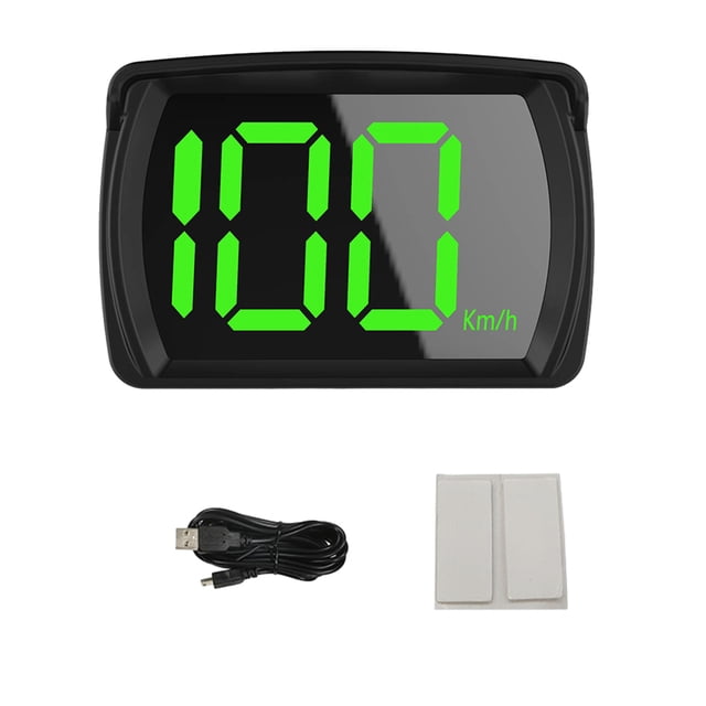 Kenally KMH LED a Auto HUD Head Up Display Accesorios electrónicos universales para automóviles Alarma de velocidad de fuente grande Cámaras de salpicadero de coche
