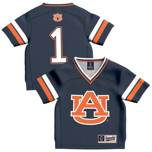 Toddler GameDay Greats Navy Auburn Tigers Lightweight Collegiate Football Fashion Jersey