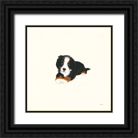 Ducklow, Patsy 12x12 Black Ornate Wood Framed with Double Matting Museum Art Print Titled - Gertie I