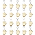 thumbnail image 2 of 20Pcs Wooden Keychain Pendant Animal Monkey Cartoons Key Pendant Blanks Keychains for Backpack Bag Purse Festival Decoration, 2 of 10