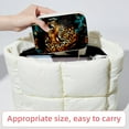 thumbnail image 6 of Leopard Velvet Portable Earring Organizer Box with Removable Compartment - Ideal Travel Organizer and Jewelry Box Gift, 6 of 7