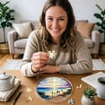 thumbnail image 5 of 2-in-1 Acrylic Puzzle & Hanging Decor Stained Glass Style Suncatcher, Hanging Acrylic Window Decor Puzzle Acrylic Suncatcher Puzzle 7.87*7.87 Inch, 5 of 6