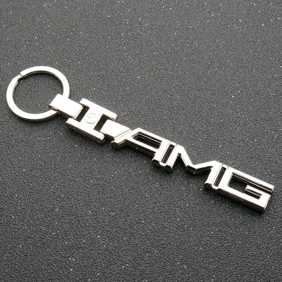3D AMG Edition Sport Logo Alloy Car Home Keychain Ring Decoration Gift Emblem