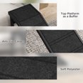 thumbnail image 5 of PawHut Dog Ramp w/ Non-Slip Carpet and Top Platform, 74" x 16" x 25", Black, 5 of 9