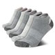 thumbnail image 1 of Medias Reebok para mujer, invisibles, paquete de 6, acolchadas, talla 4-10, 1 of 7