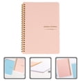 thumbnail image 2 of Miangastore Smooth Writing Notepad A5 Notebook Pink 1Set 8.25X5.50X0.39In, 2 of 9