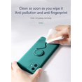 thumbnail image 4 of Kickstand Case Compatible with iPhone 13 Mini, Soft Silicone Protective Case Cover with 360°Rotatable Ring Holder (Dark Green, iPhone 13 Mini), 4 of 14