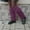 Purple, variant on Women's Over Knee Socks Winter High Warmth Thick Acrylic Knit Pile Thigh High Stackable Winter Leg Socks Fashion Casual