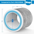 thumbnail image 3 of Filtro de repuesto iSingo HP102 compatible con Shark HP102 2Pk, 3 of 8
