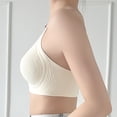 thumbnail image 5 of Ashirexll Bras for Women No Underwire, Push Up Bra, Solid Color Bralette Strap Wrap Hollow Out Style, 5 of 6