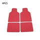 thumbnail image 5 of Kenally Alfombrillas de 4 piezas para coche, forro Interior automotriz, alfombrilla decorativa para pies, decoración delantera y trasera, alfombrilla Automoción decorativa y accesorios Vino rojo Kenally  VI016887-03, 5 of 6