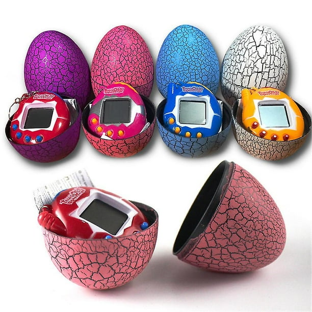 Electronic Tamagotchi Pets 90s Retro Nostalgia Toys Retro Handheld Game Machine Keyring Keychain