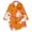 D155/Orange, variant on Afdoent Girls Pajamas Set Halloween Pumpkin Ghost Print Sleepwear Soft Long Sleeve Button-Down Sleepwear Nightwear 2Pcs Pajama Sets Loungewear Comfortable For Kids Holiday 9-10 Years