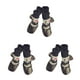 thumbnail image 4 of Methold 4 piezas de zapatos cálidos para mascotas, botas de nieve para lluvia, calcetines antideslizantes impermeables, conjunto de medias Type1 NO1, 4 of 6
