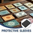 thumbnail image 4 of 50pcs Hard Plastic Card Sleeves For Playing Cards Thick Card Protectors For Trading Cards Frosted Card Sleeves For Baseball Card Display Case, 4 of 8
