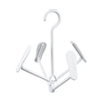 thumbnail image 2 of Thickened Plastic Foldable Shoe Drying Rack Can Be Rotated And Stacked To Dry Shoes Artifact Dry And Wet Twofold Purpose Towel Scarf Storage Rack Drying Rack, 2 of 8
