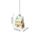 thumbnail image 3 of Juego de Adornos Navideños de Cristal con Diseño de Muñeco de Nieve y Árbol para Decorar El Hogar En Las Fiestas., 3 of 6