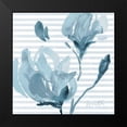 thumbnail image 2 of Loreth, Lanie 20x20 Black Modern Framed Museum Art Print Titled - Blue Magnolias I, 2 of 5