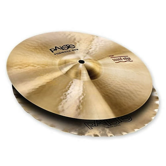 Paiste Formula 602 14" Sound Edge Hi-Hat Cymbals
