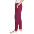 thumbnail image 2 of Hanes EcoSmart Women's Fleece Joggers, 29" Cardinal S, 2 of 3
