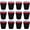 Black, variant on Blank Soft Foam Collapsible Party Cup Coolie (12 Pack, Black)
