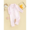 thumbnail image 2 of Bagilaanoe Newborn Baby Boys One-pieces Pajamas Long Sleeve Jumpsuit Sleepwear 3M 6M 12M 18M 24M Infant Romper Casual Clothing, 2 of 8