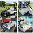 thumbnail image 6 of Golf Cart Seat Covers for 2 Seater,Eucalyptus Microfiber Cart Seat Towel Blanket,Leaf Branch Nature Fruit Spring Summer Absorbent Breathable Non Slip Bench Seats Protector for Golf Course 51"x31", 6 of 9