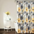 thumbnail image 2 of Polyester Shower Curtain, 72"x 72" Waterproof Fabric Shower Curtains for Bathroom, Blue, 2 of 11