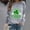 #0118-Gray, variant on Uootdi St. Patrick's Day Sweatshirt for Women Crewneck Cute Shamrock Graphic Long Sleeve Shirts for Women Lucky Leaf Irish Shamrock Pullover Shirts Tops Gift