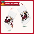 thumbnail image 2 of Goofa Vintage Buffalo Plaid Christmas Camper for Christmas Stockings, 18inch Xmas Hanging Stocking Decorations for Christmas Party Family Decor, 2 of 7