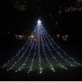 thumbnail image 1 of Luces Led Luces De Cascada Luces De Árbol Colgantes De Navidad Luces De Meteoros Jardín, 1 of 4