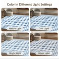 thumbnail image 7 of ODIKA 6'x9' Washable Area Rug Easy Care, Non-Shedding, Plaid Bold Front Tartan Grid Layout Featuring Interlocking Layering for Queen Size Bedroom Under Bed Master Suite, 7 of 7