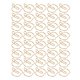thumbnail image 3 of 40 clips de papel con forma de manzanas doradas, personalidad creativa, clip de papel artesanal de gran tamaño para el hogar y la Oficina, 3 of 14