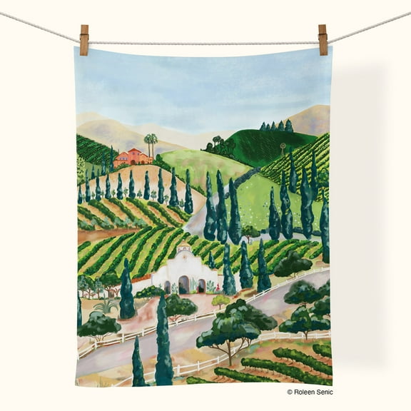 Vineyard | Cotton Tea Towel