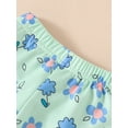 thumbnail image 6 of Biezeib Little Girls 2PCS Fall Sets Long Sleeve O Neck Floral Print Tops Elastic Band Pants, 6 of 6